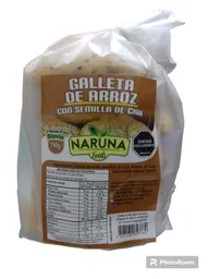 Galletas De Arroz Con Semillas De Chia Sin Gluten Paquete X 6 Naruna