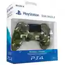 Control Aaa Ps4 Con Dualshock 4 Jr Camuflaje Verde Selva