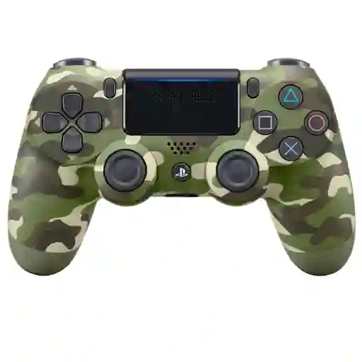 Control Aaa Ps4 Con Dualshock 4 Jr Camuflaje Verde Selva