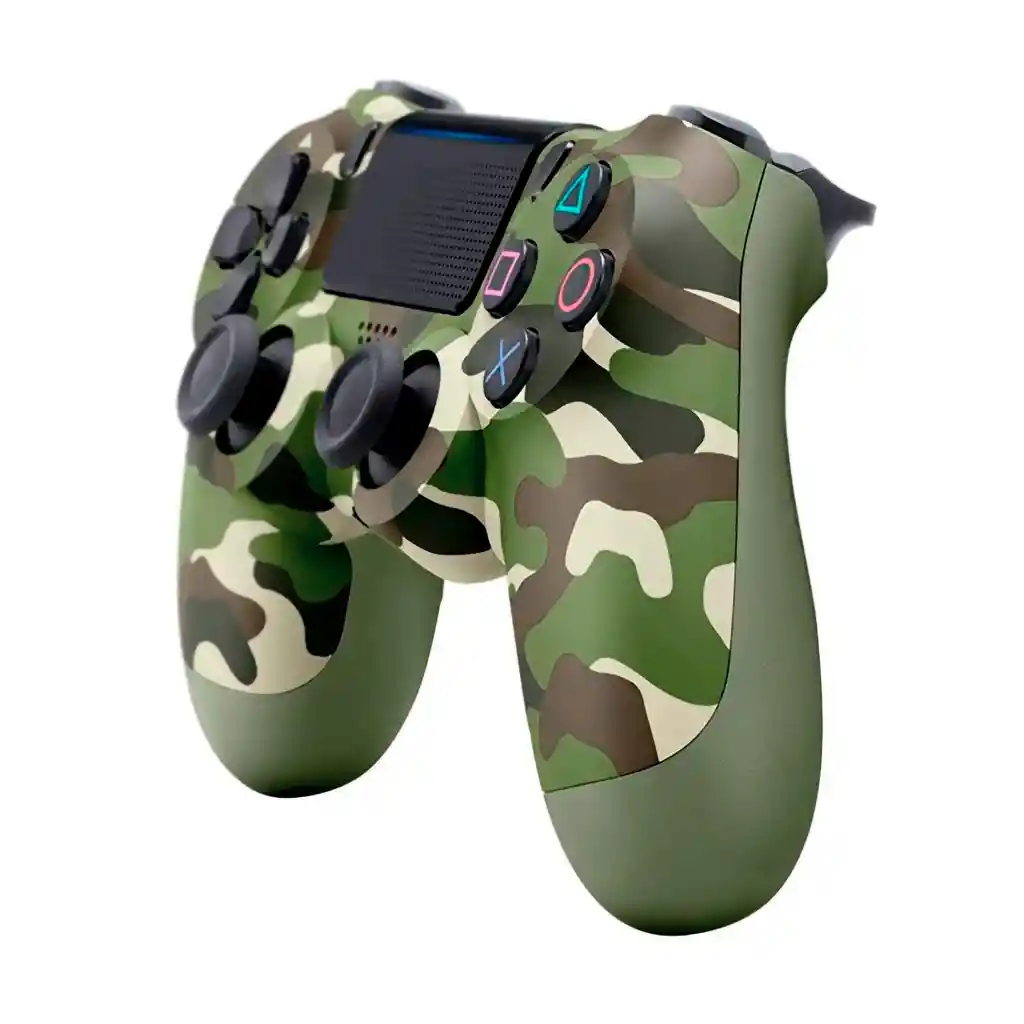 Control Aaa Ps4 Con Dualshock 4 Jr Camuflaje Verde Selva