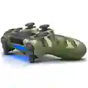 Control Aaa Ps4 Con Dualshock 4 Jr Camuflaje Verde Selva