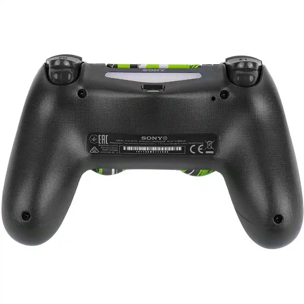 Control Aaa Ps4 Con Dualshock 4 Jr Verde Abstracto