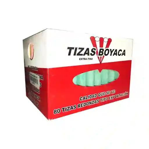 Tiza Boyaca Caja X80 Unidades De Colores