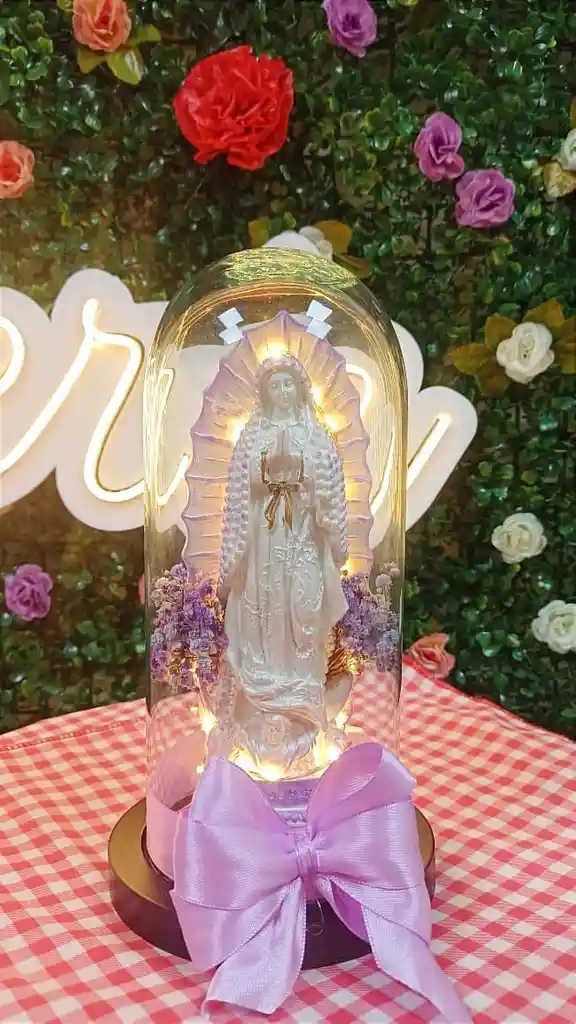 Cupula Virgen Guadalupe De 22 Cm