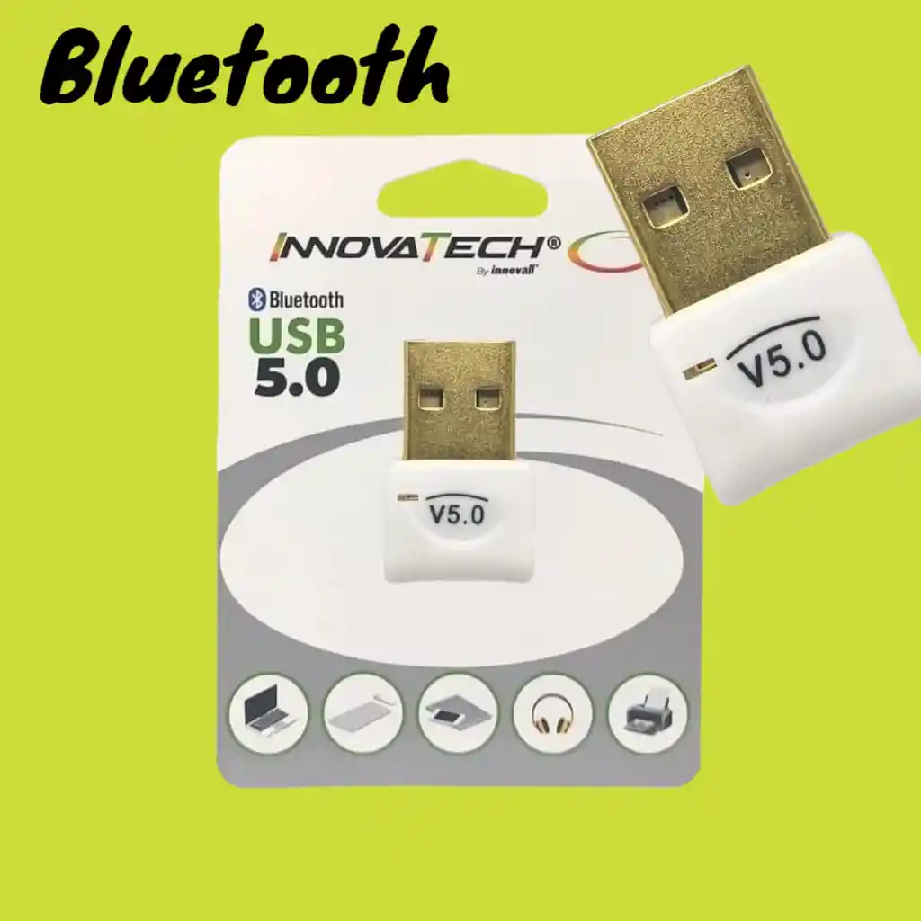 Innovatech Adaptador Usb (bluetooth) 5.0