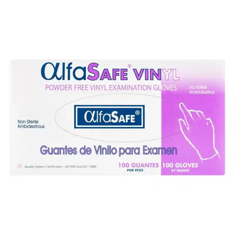 Guante Vinilo Tl 100 Uds