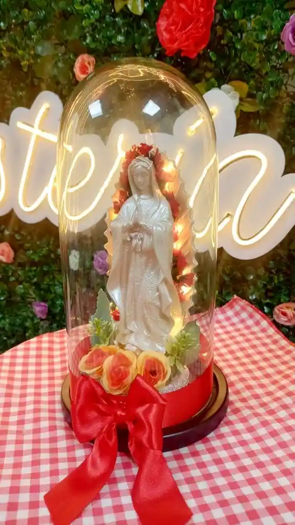 Cupula Virgen Guadalupe 30 Cm