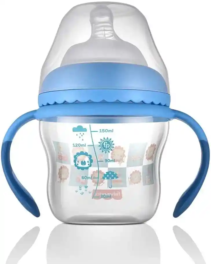 Vaso De Entrenamiento Antiderrame Azul 150 Ml Niños