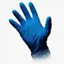 Guantes De Protección De Nitrilo Sintético Azul X 100