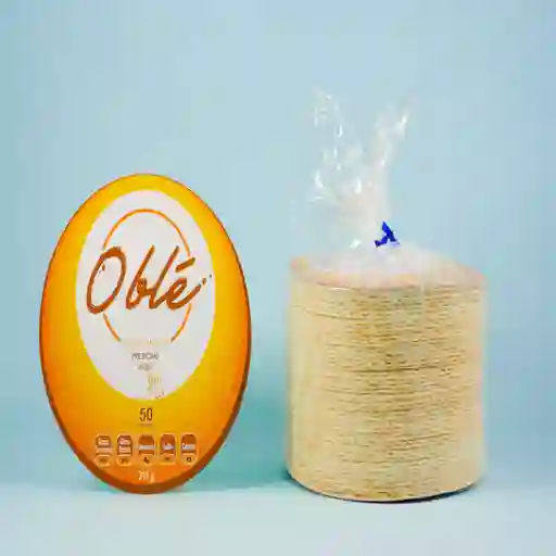 Paquete De Oblea X 50 Unidades