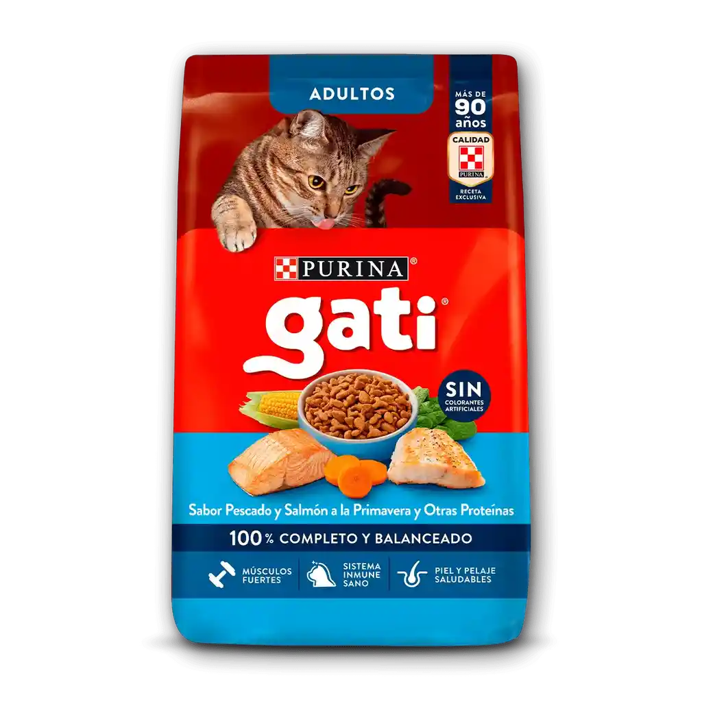 Alimento Para Gatos Gatsy Pescado Y Salmón