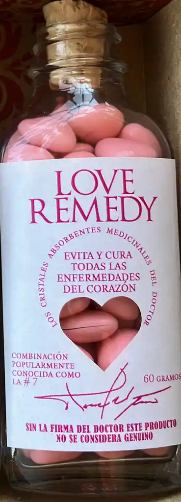 Love Remedy (grajeas De Chocolate En Forma De Corazon Rosado)