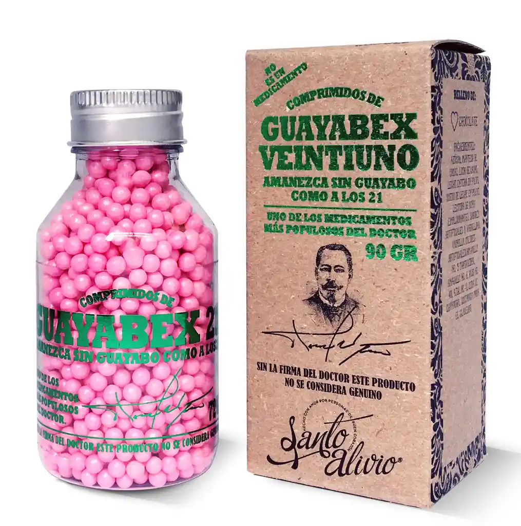 Guayabex 21 (dulces Rosados Sabor A Fresa)