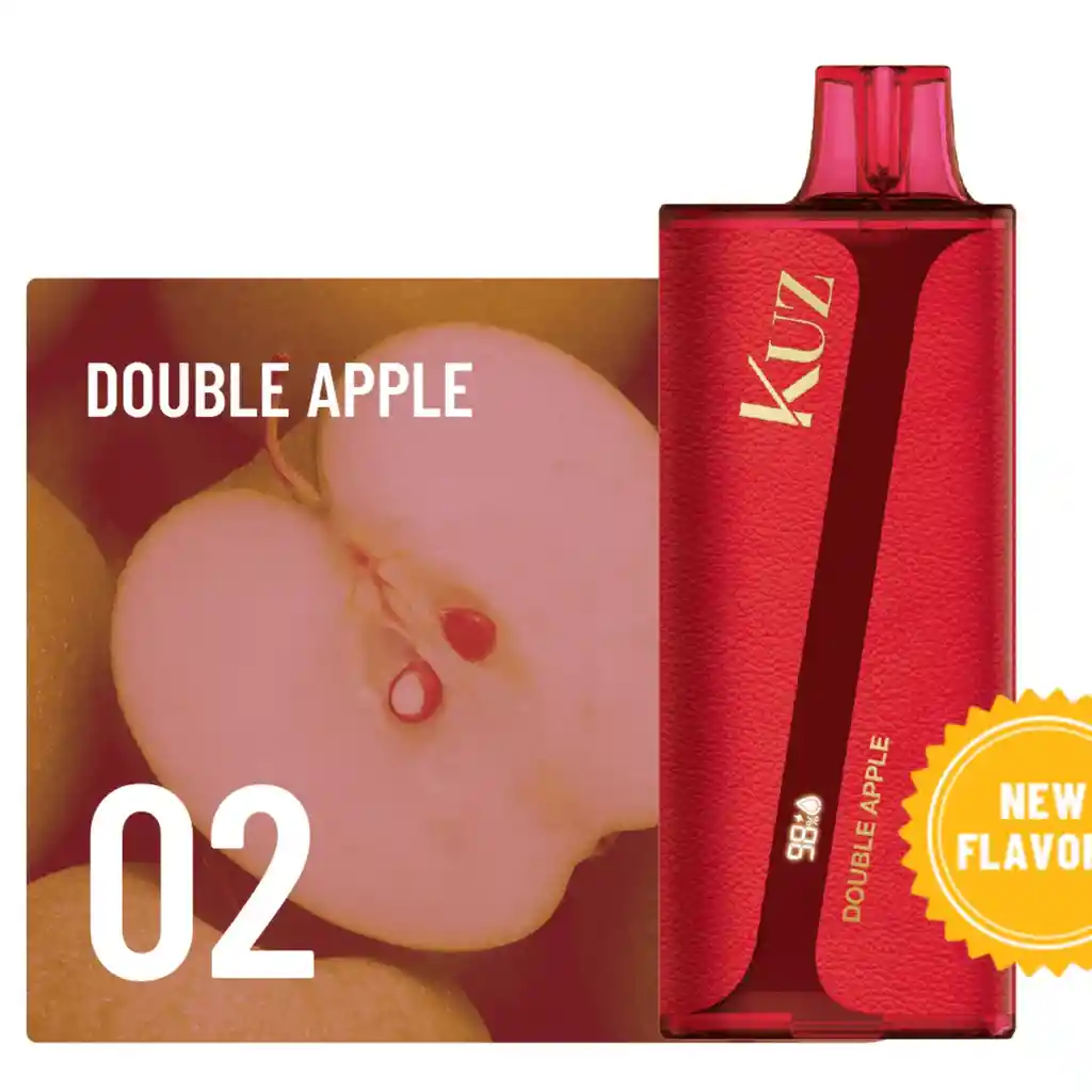 Vape Kuz X Dababy Double Apple 9.000 Puffs Recargable