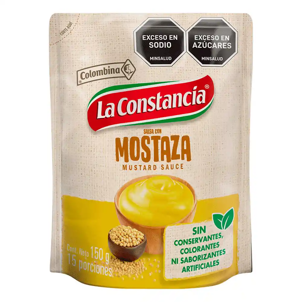 Salsa Con Mostaza La Constancia X 150 G