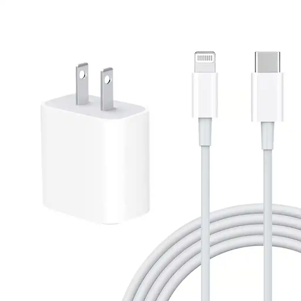 Cargador 20w Usb Tipo C A Lightning Para Iphone