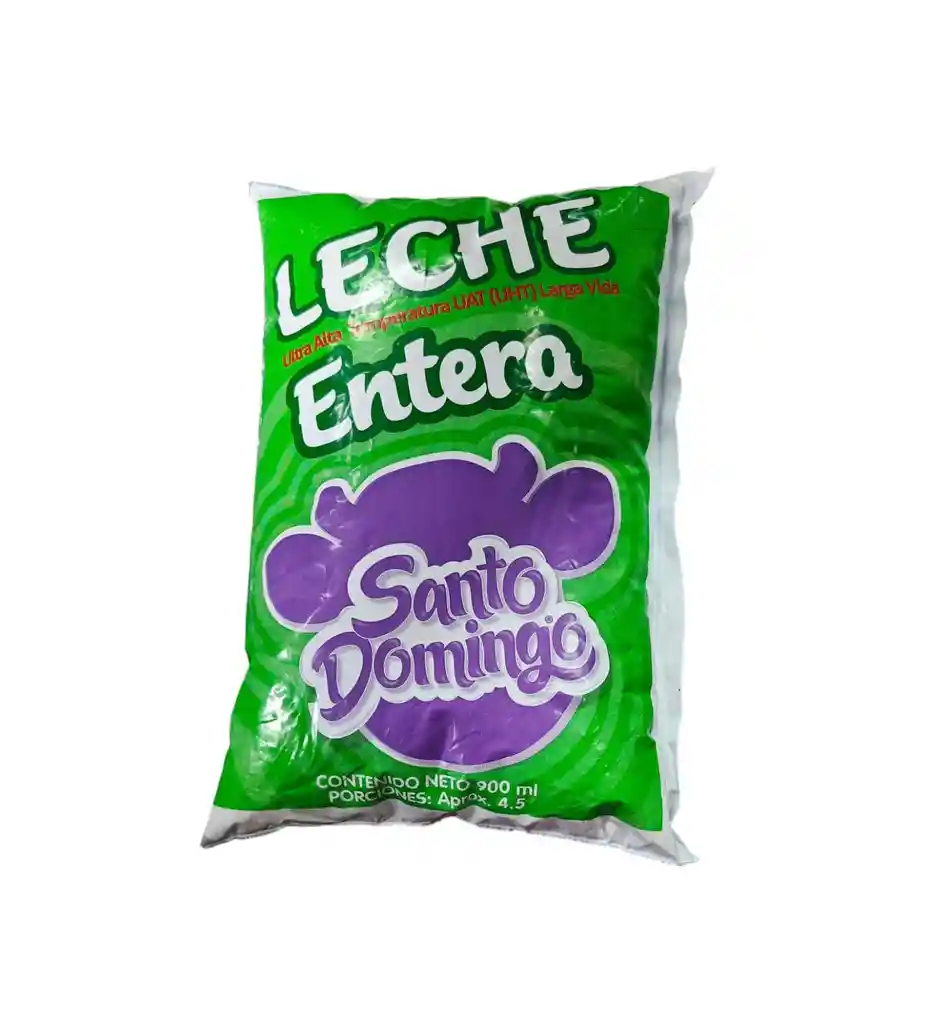 Leche Entera Santo Domingo X 900 Ml