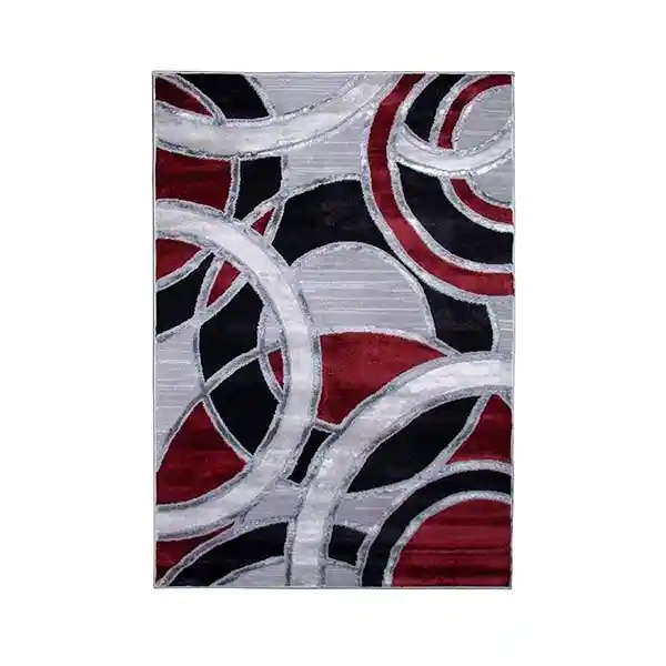 Tapete Turquia Decorativo Rojo 120 X 170cms