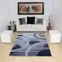 Alfombra Tapete Moderno Turquia Azul Gris 160 X 230cms