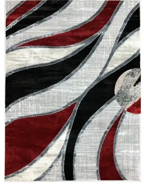Tapete Turquia Decorativo Rojo 120 X 170cms