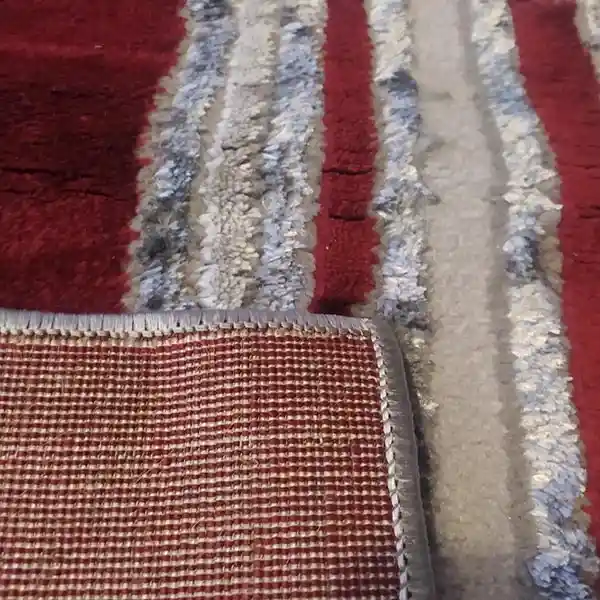Tapete Moderno Turquia Rojo Gris 140 X 200cms