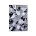 Alfombra Tapete Pie De Cama Turquia Gris 60 X 110cms