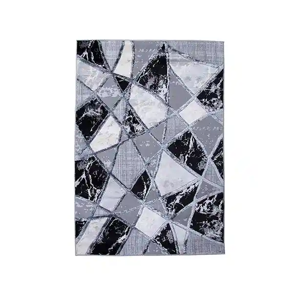 Alfombra Tapete Pie De Cama Turquia Gris 60 X 110cms