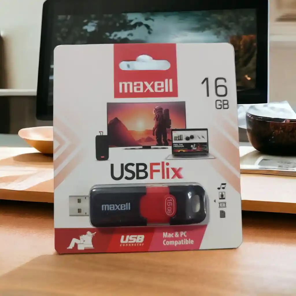 Memoria Usb Flix Maxell 16gb 2.0