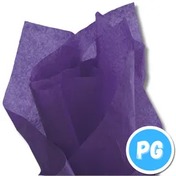 Rollo Papel Seda Morado X25 Medios De Pliego