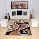 Alfombra Tapete 3d Moderno Cafe 120 X 170cms