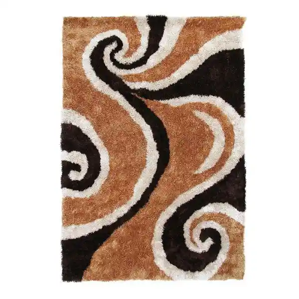 Alfombra Tapete 3d Moderno Cafe 120 X 170cms