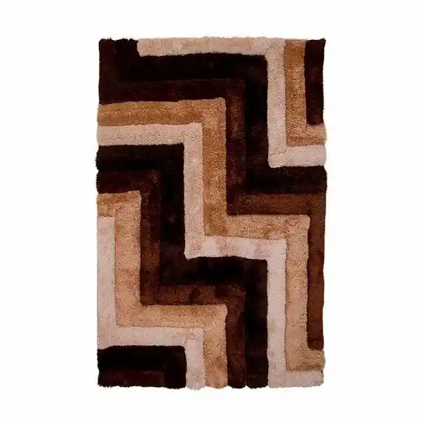 Alfombra Tapete 3d Moderno Cafe 120 X 170cms