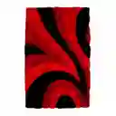 Tapete Pie De Cama 3d Rojo 60 X 100cms