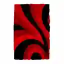 Alfombra Tapete 3d Moderno Rojo 120 X 170cms