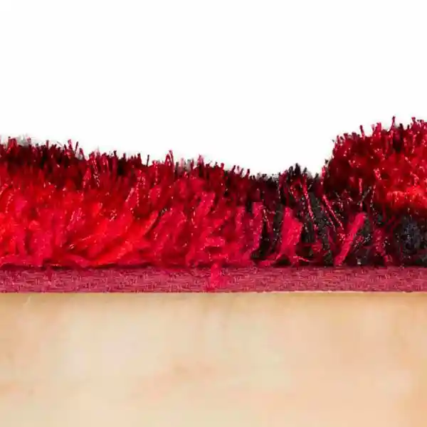 Alfombra Tapete 3d Moderno Rojo 120 X 170cms
