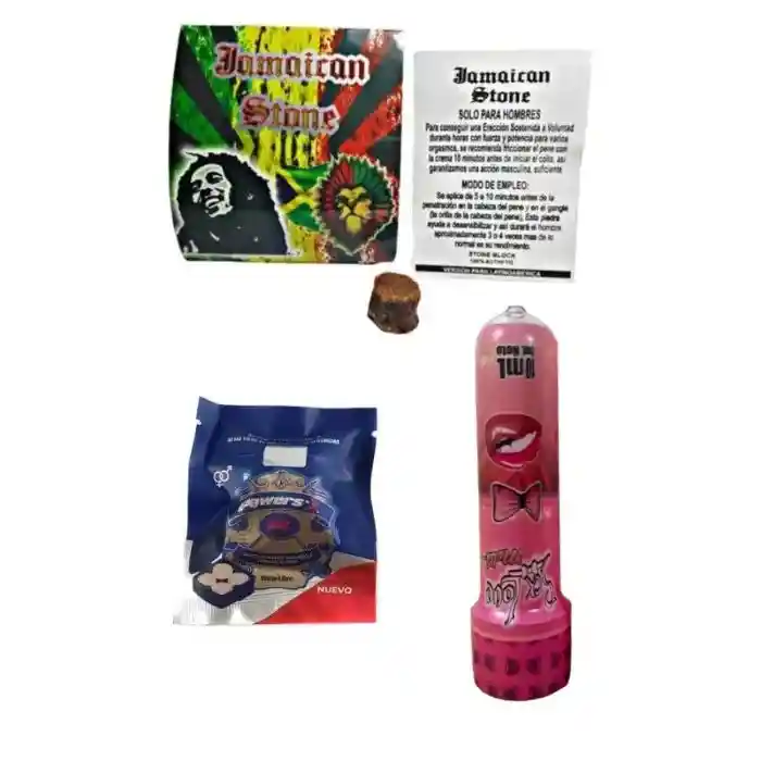 Kit Retardante Sexual + Multiorgasmo + Potenciador Unisex