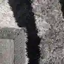 Alfombra Tapete 3d Moderno Negro 80 X 150cms