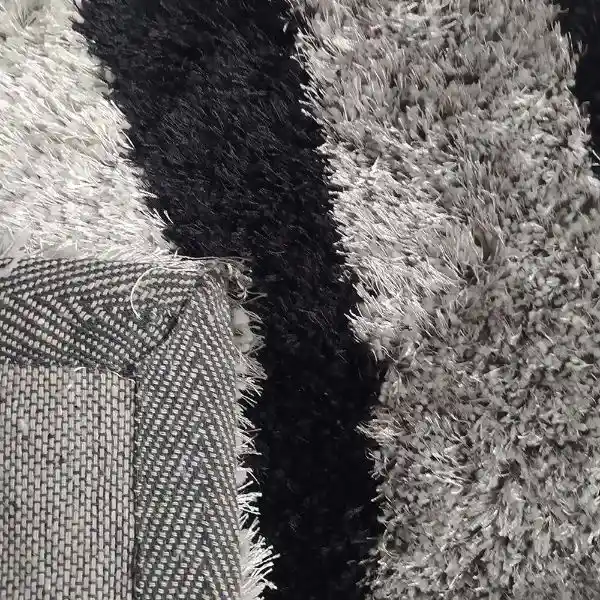 Alfombra Tapete 3d Moderno Gris 120 X 170cms