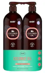 Hask Kit Shampoo y Acondicionador Con Aceite de Coco