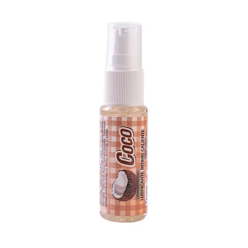 Lubricante Íntimo Caliente Coco 60 Ml Flavor