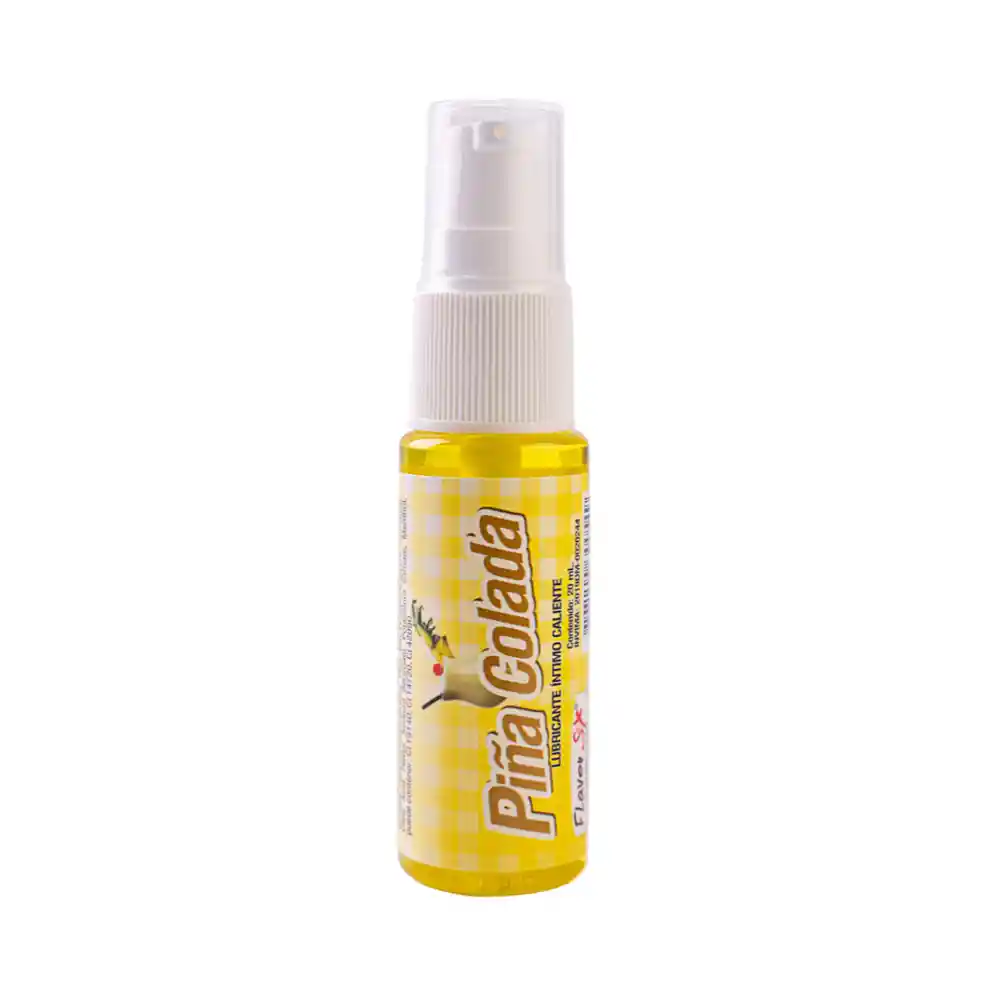 Lubricante Íntimo Caliente Piña Colada 60 Ml Flavor