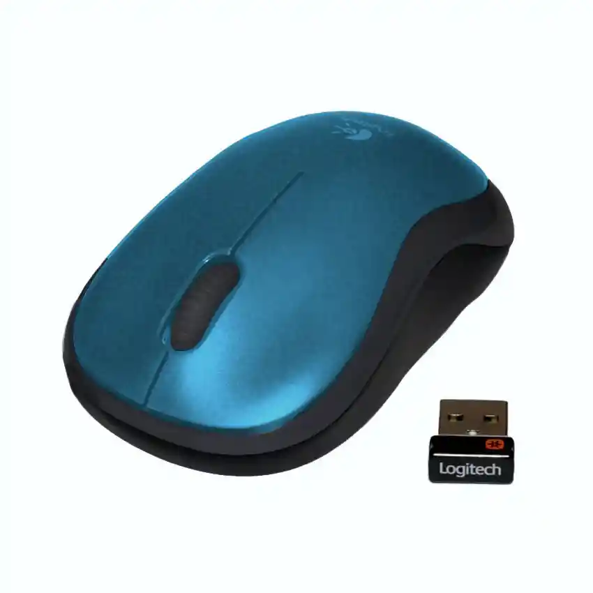 Mouse Óptico Inalámbrico Usb Logitech M185 · Win Mac Linux - Azul