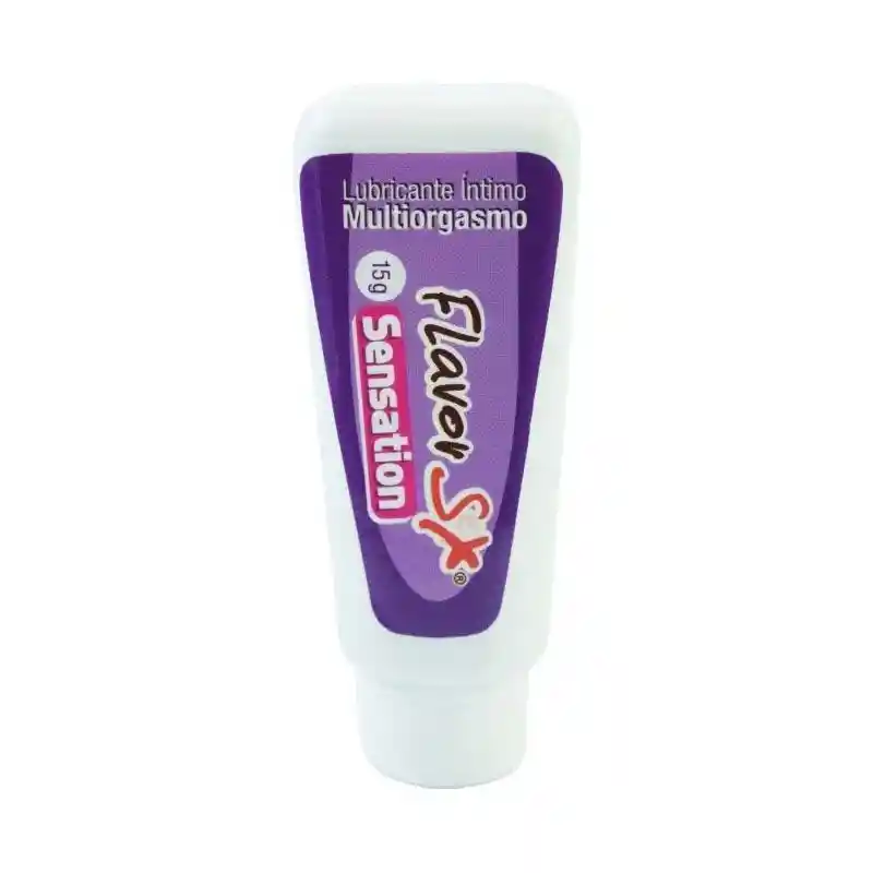 Lubricante Íntimo Multiorgasmos Sensation 15g Flavor