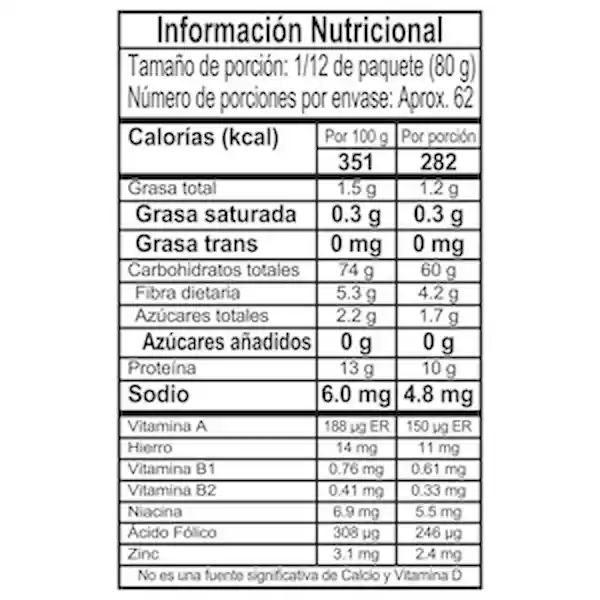 Doria Pasta Spaguetti Nutrivit