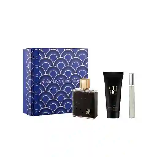 Estuche Carolina Herrera Hombre Men + After Shave + Travel Size Estuche