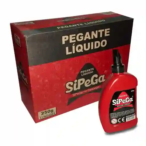 Caja De Pegante Si Pega 250gr X6 Unidades