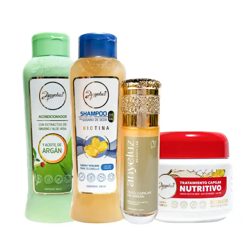 Anyeluz Kit Cabello Seco