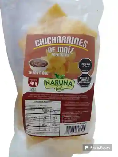 Chicharrin Bbq De 40 Gms Naruna