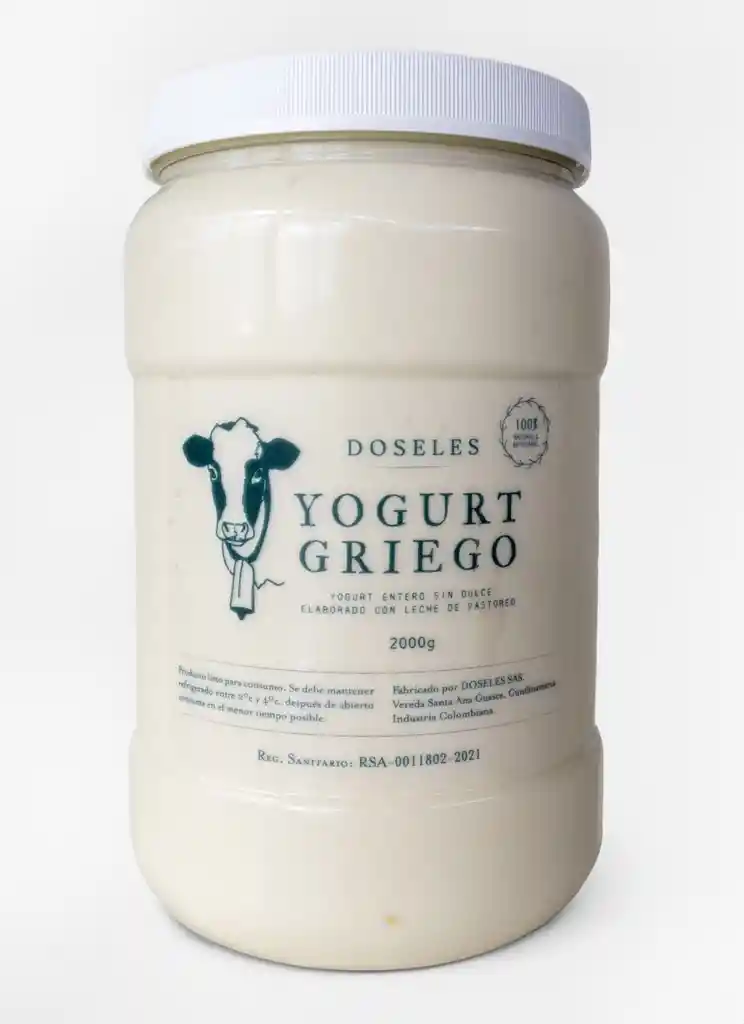 Yogurt Griego 2 Kg