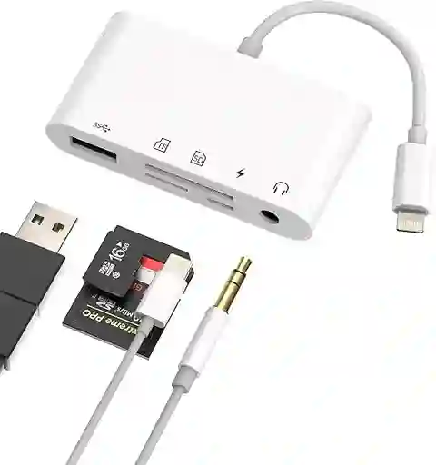 Adaptador Iphone 5 En 1